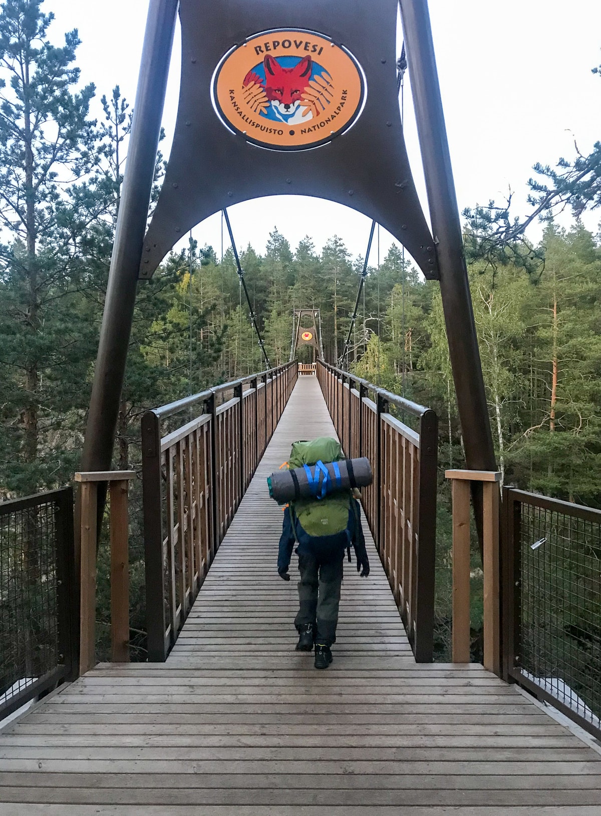 Repoveden kansallispuisto / Lapinsalmen uusi silta