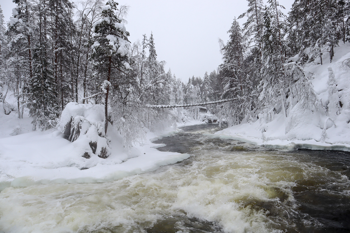 Kansallispuistot talvella / Oulanka