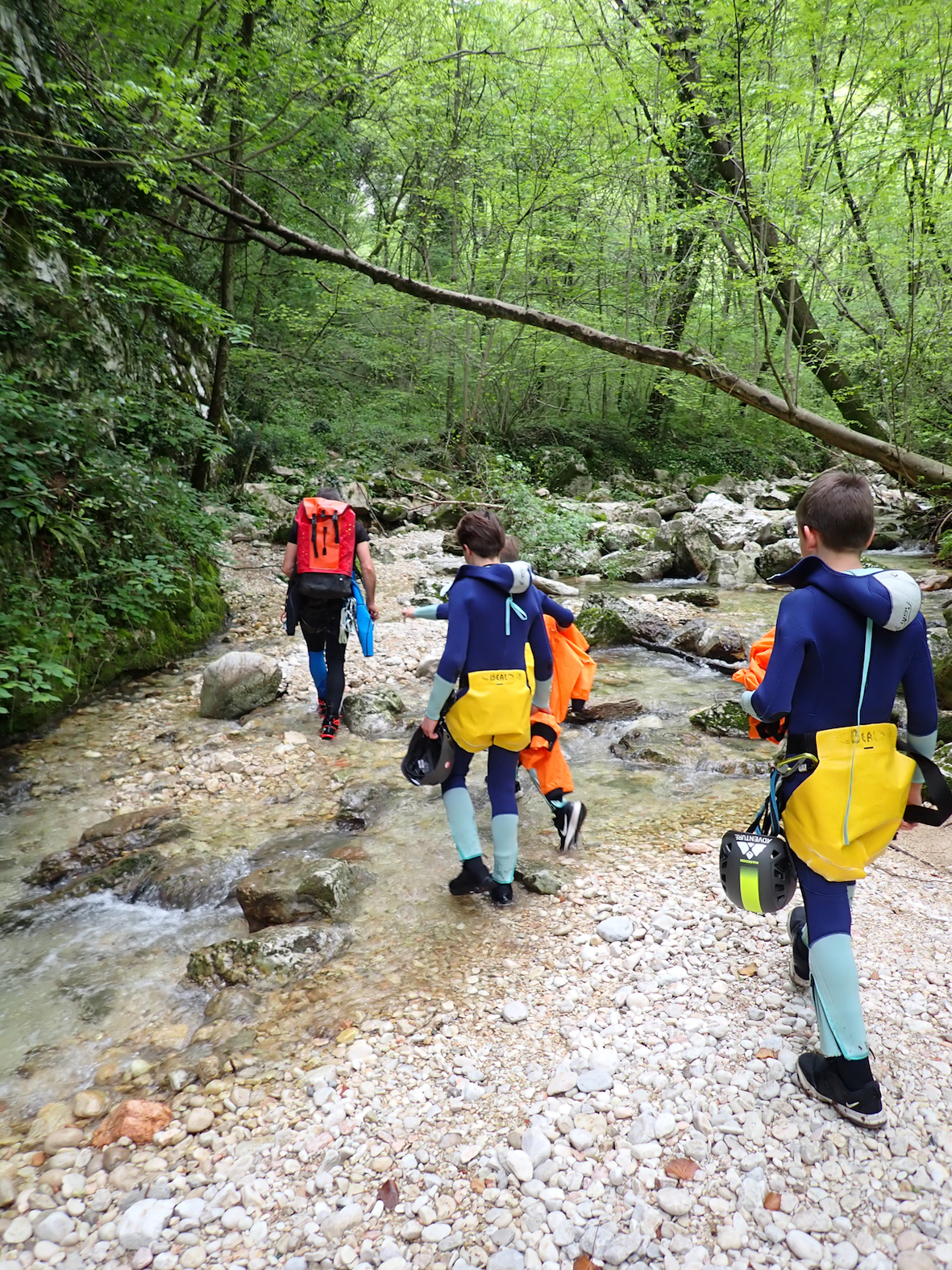 Canyoning Vajo dell’Orsa Minore / Gardajärvi